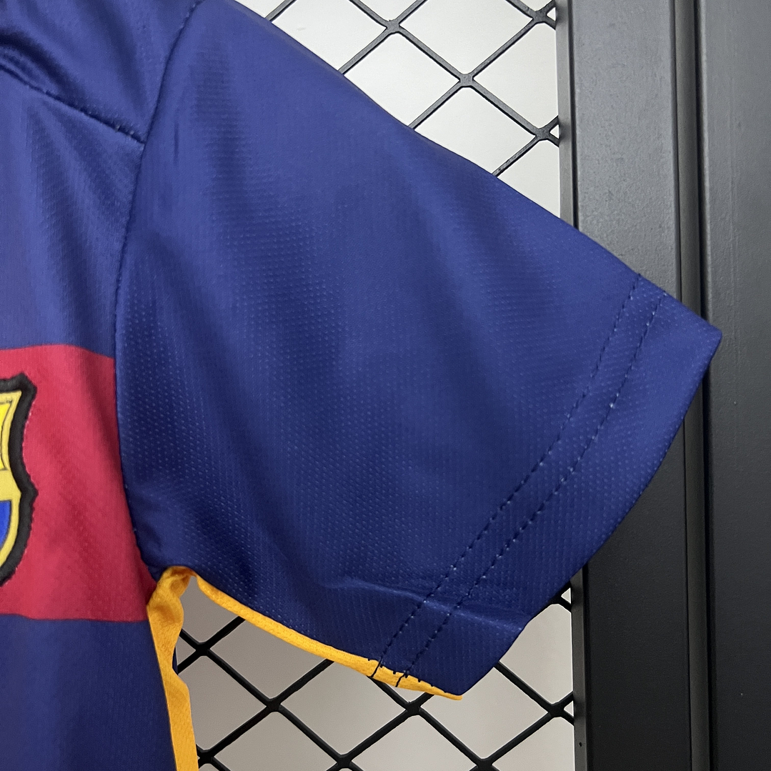 Retro Kids: 15-16 Futbol Club Barcelona Home 5