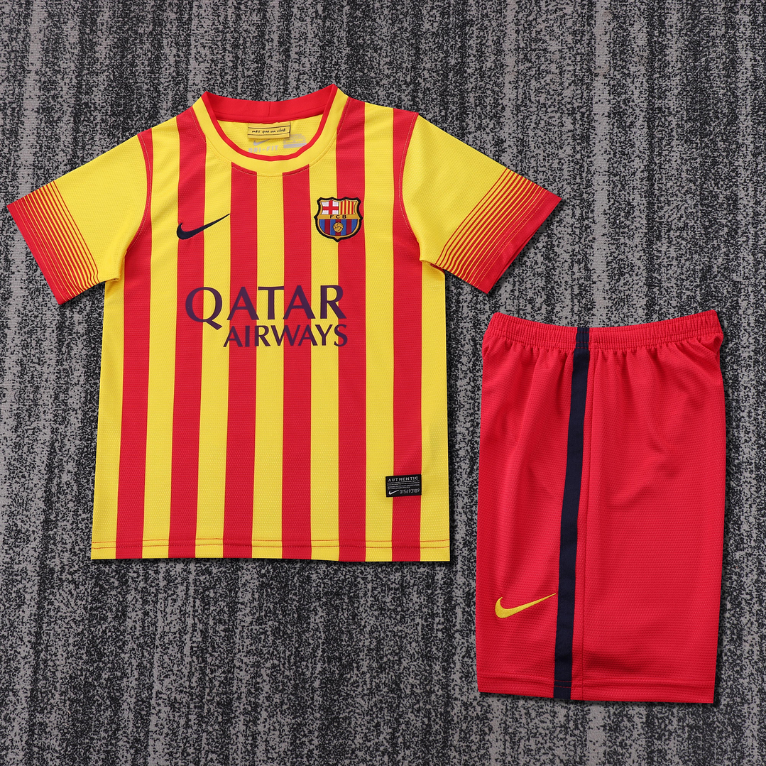 Retro Kids: 2013-2014 Futbol Club Barcelona Away 1