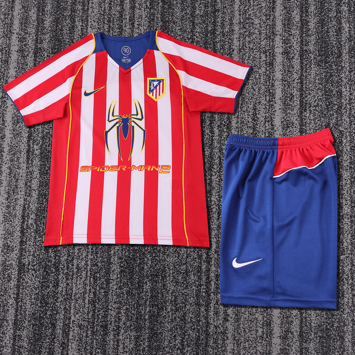 Retro Kids: 04-05 Atletico Madrid Home 1