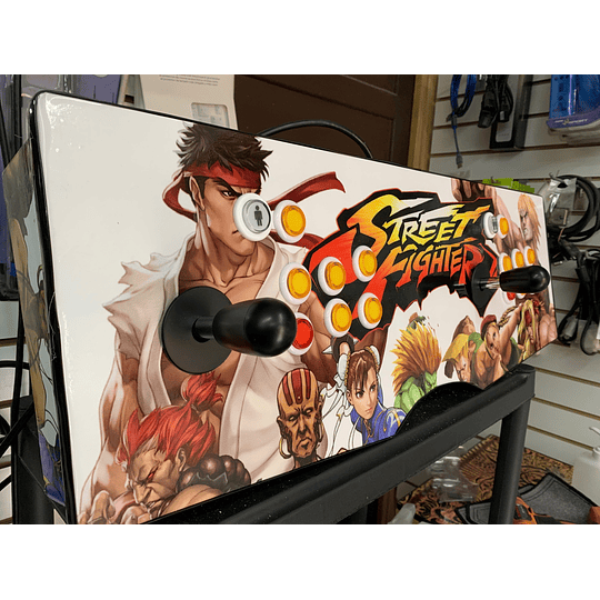 Tablero Arcade Street Fighter 64Gb 10.500 juegos + 150 PS1 en 30 Emuladores