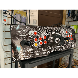 Tablero Arcade Jack Negra 32Gb 10.500 juegos + 35 PS1 en 28 consolas