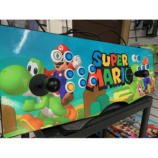 Tablero Arcade Mario 32Gb 10.000 juegos + 35 PS1 en 28 consolas