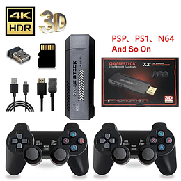 Mini Consola Stick Emuelec 3D 64Gb Hdmi 20.000 Juegos