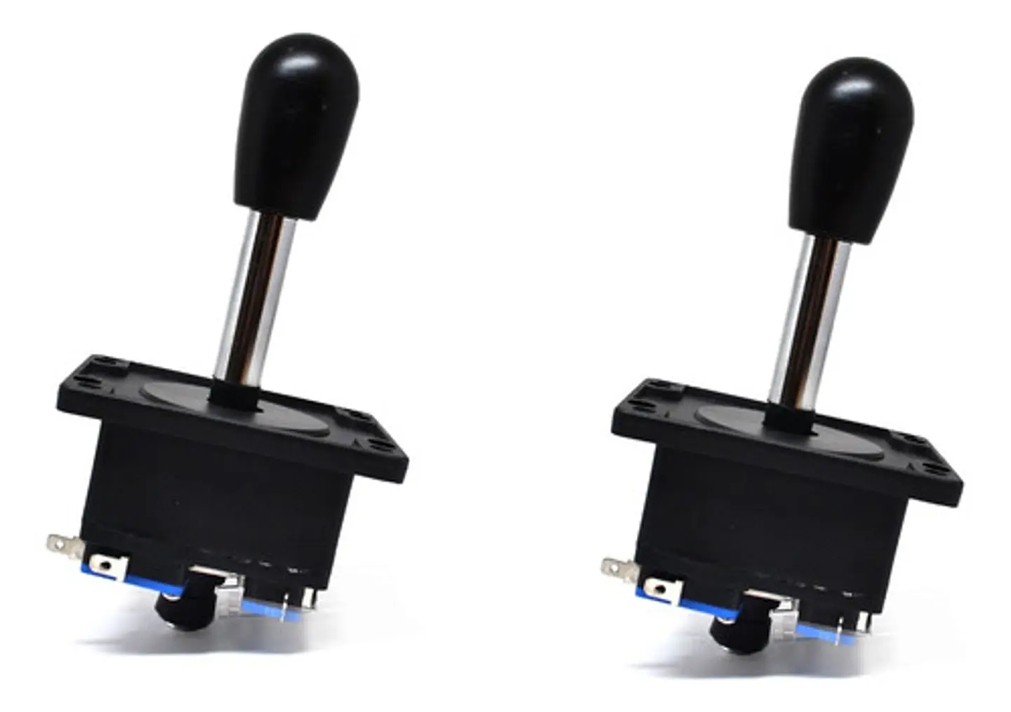 * Set 2 Palancas Negras Arcade Tipo Bate 1