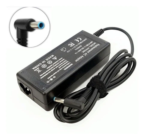 *Cargador para Hp 19.5v 2.31a Punta Azul 4.5*3.0mm