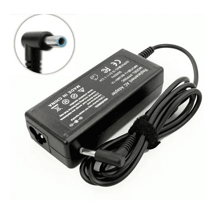  Cargador de Notebook Hp 19.5v 3.33a Punta Azul 1