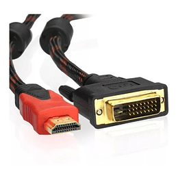 * Cable 2m Conexion Hdmi A Dvi 24+1 / Hdtv V1.4