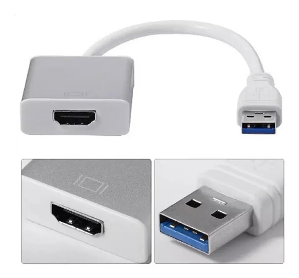Adaptador Convertidor Usb 3.0 A Hdmi Full Hd Para Windows 5