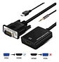 Conversor Vga A Hdmi Con Audio (adaptador Analogo A Digital)  - Miniatura 2