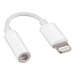 * Cable Adaptador Para iPhone / Audio Jack 3.5 Mm  Audífonos 