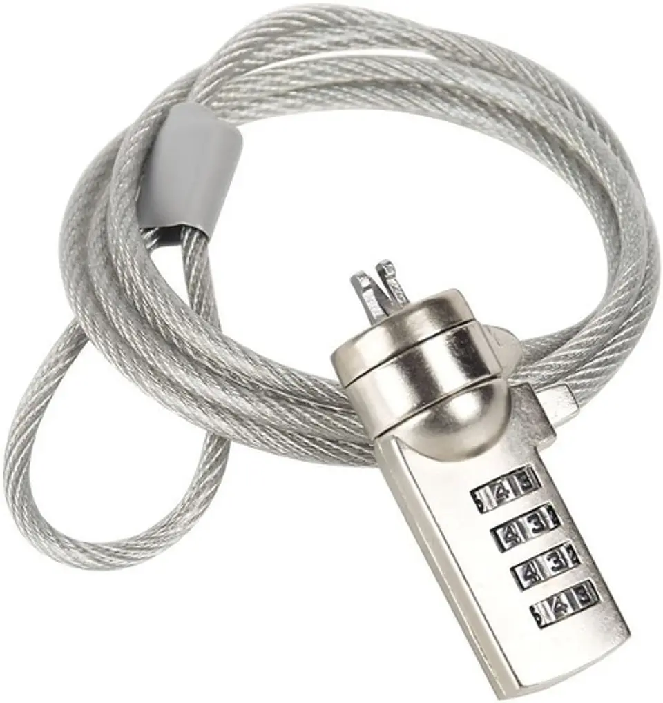 * Candado Para Notebook Con Clave De Seguridad 1