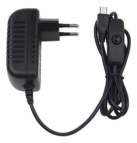 Cargador Para Raspberry Pi 3b+ 5v 3a Microusb Con Interruptor 