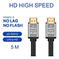 * Cable Hdmi V2.0 4k 5m Full Hd 1080p Blindado Cobre - Miniatura 5