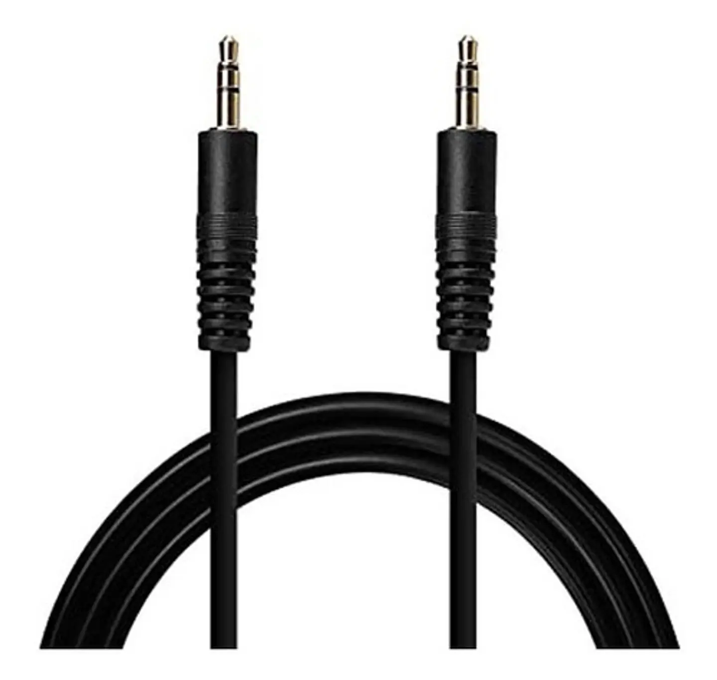 Pack 10 Cables Auxiliar 3.5mm Macho Macho 1.3m 2