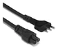* Cable Poder Trebol Para Cargadores De Notebook - Miniatura 2