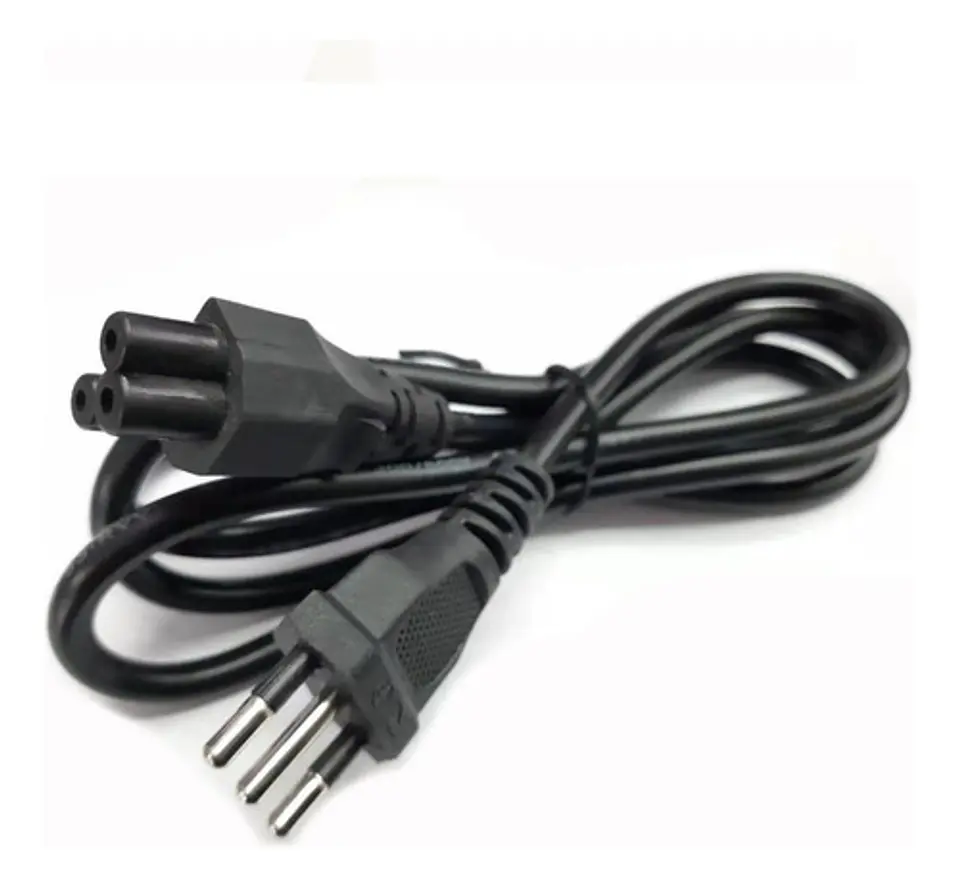* Cable Poder Trebol Para Cargadores De Notebook 1