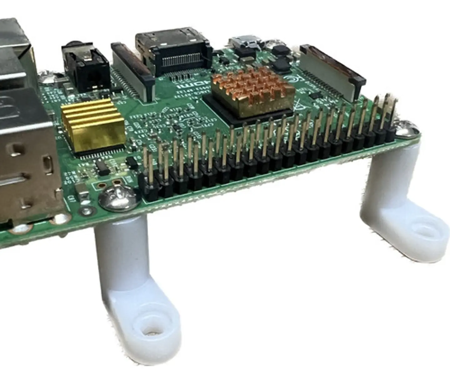 Soporte Para Placas Raspberry Pi 3 & Pi 4 (suple La Carcasa) 1