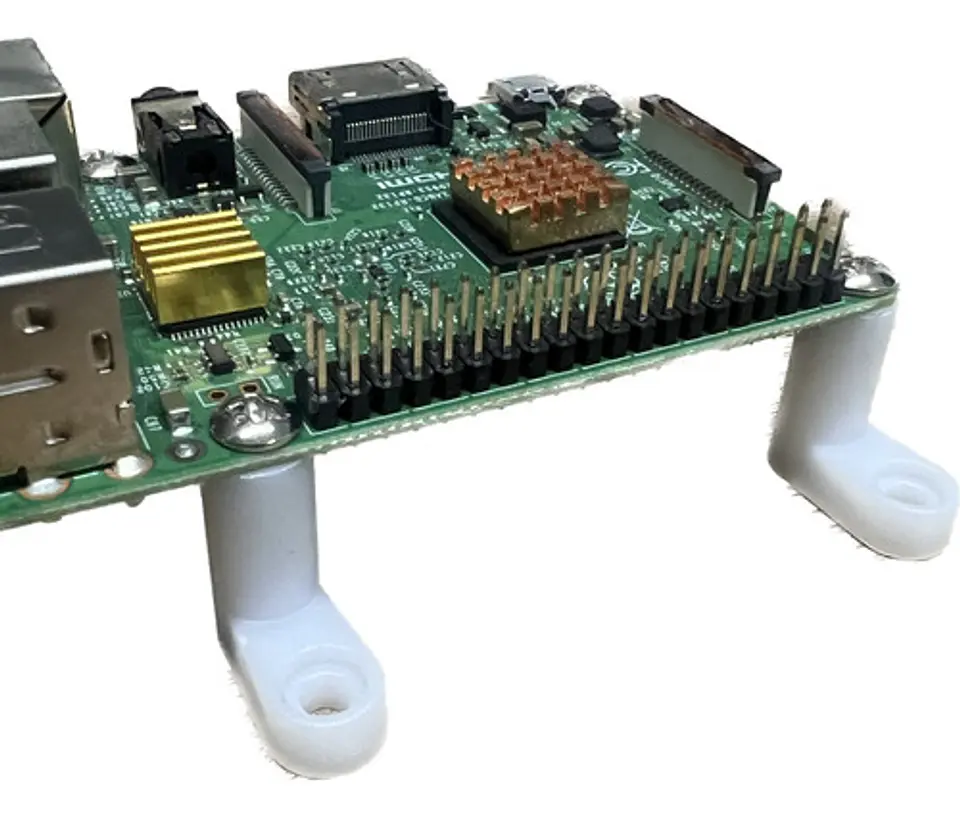 Soporte Para Placas Raspberry Pi 3 & Pi 4 (suple La Carcasa) 1