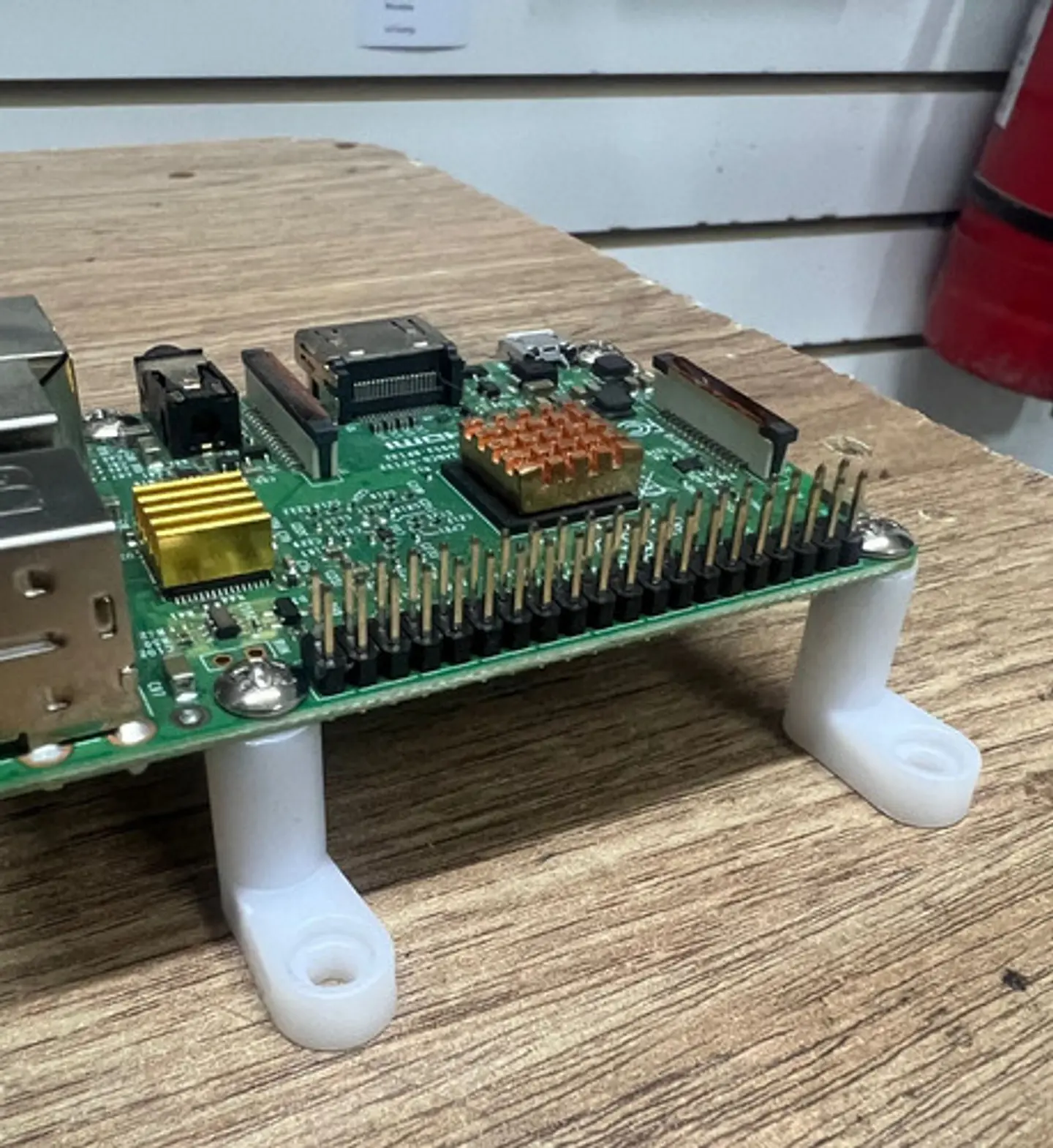 Soporte Para Placas Raspberry Pi 3 & Pi 4 (suple La Carcasa) 2