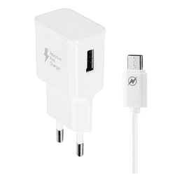 * Cargador 5v 3a Usb-c Qihang Z03 Carga Rapida 