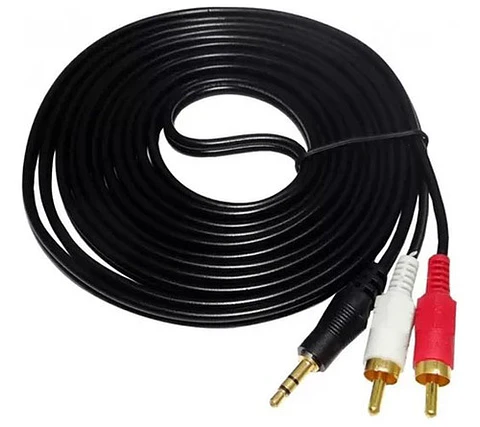 * Cable Auxiliar 3m Stereo A Rca Audio 3.5 / Ulink / 3 Metros