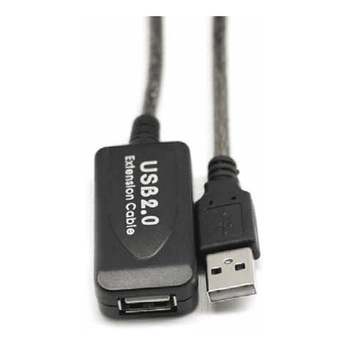 Cable Alargador Extensor Usb Activo 10 Metros Color Negro 3