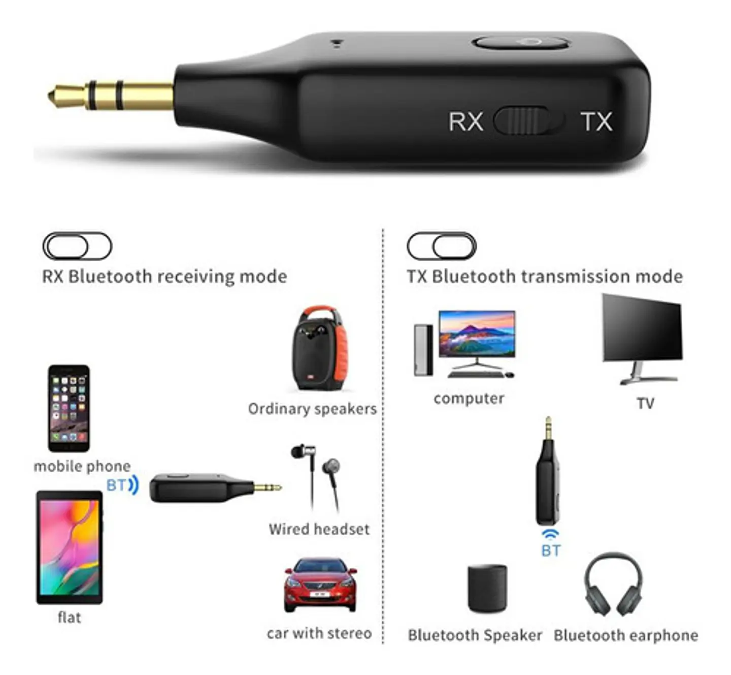 Adaptador Bluetooth 3.5 para aux y Bose Sounddock iii   4
