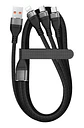 * Cable 3 En 1 Carga Rapida Para iPhone / MicroUSB / USB-C  - Miniatura 2