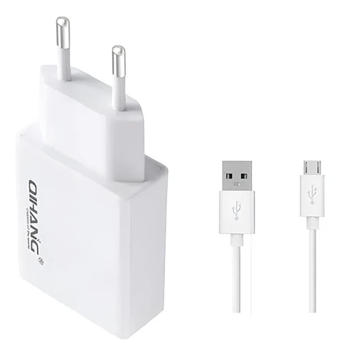 Cargador Celular Qihang Z57 V8 Micro Usb 5v 2.4a Rapido