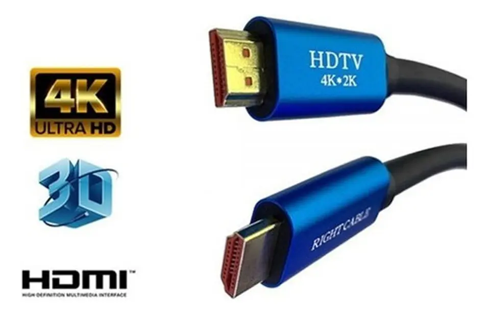 * Cable Hdmi V2.0 4k 1.5 Metros  Full Hd 1080p Blindado Cobre 3