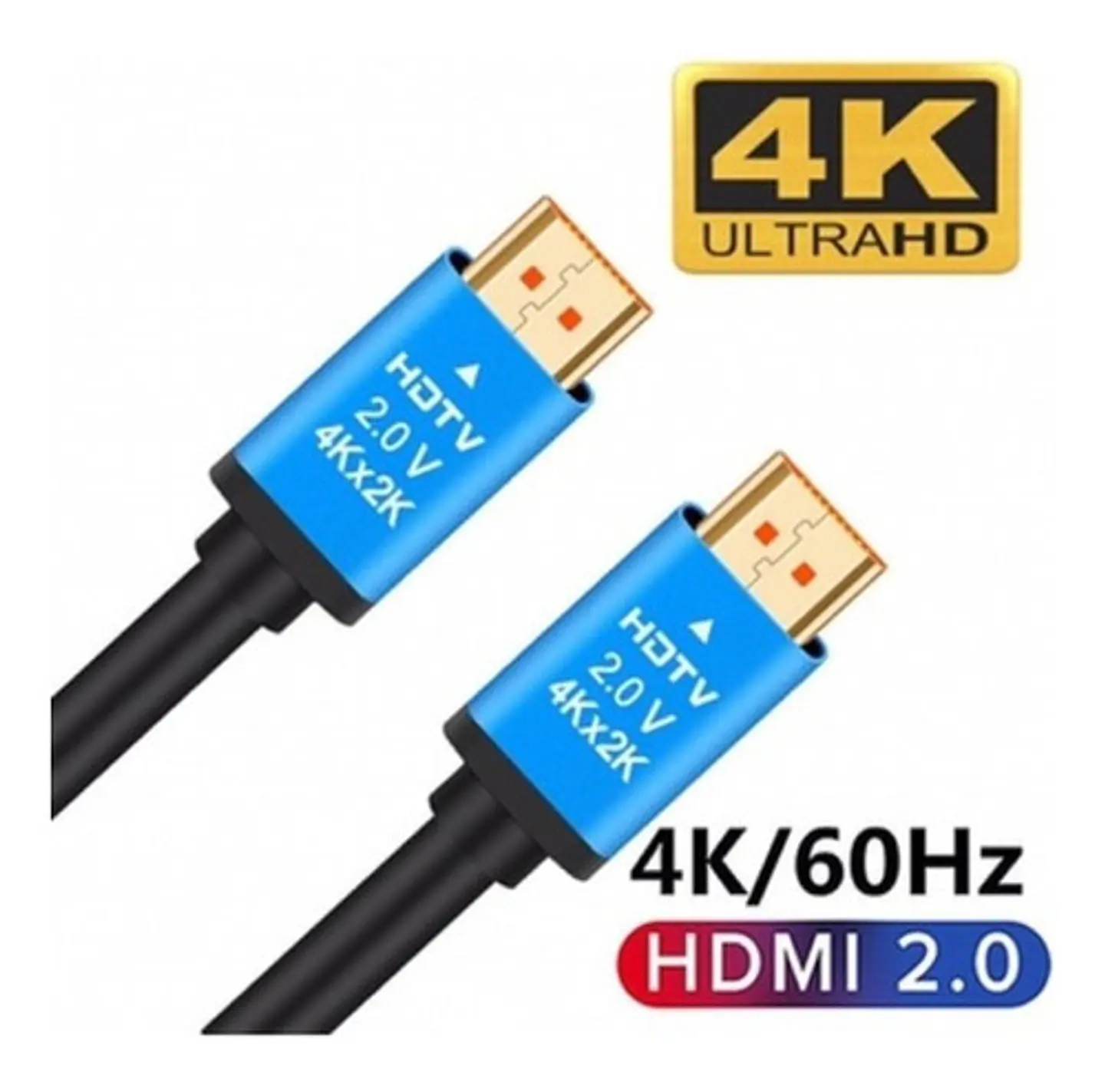 * Cable Hdmi V2.0 4k 1.5 Metros  Full Hd 1080p Blindado Cobre 4