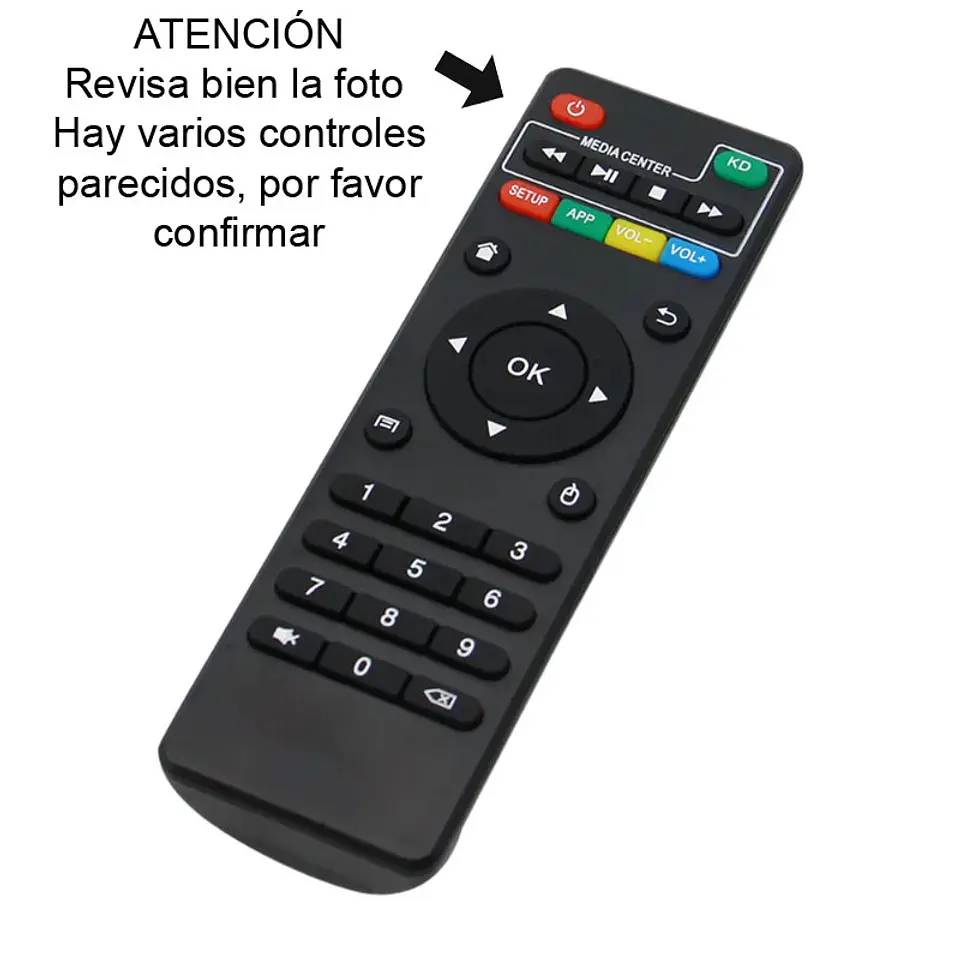 Control Remoto Tv Box Serie X96 Original 3
