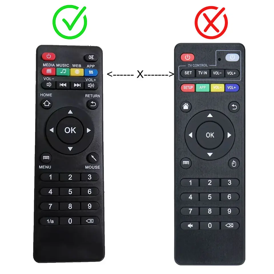 Control Remoto Tv Box Serie MXQ Pro 4k 3
