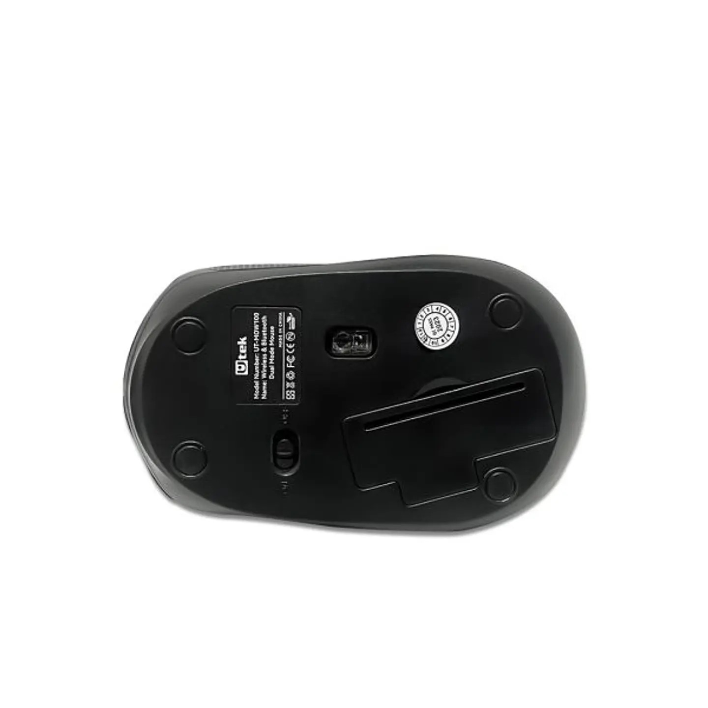 Mouse Inalámbrico Bluetooth UTEK 2,4Ghz, 1600dpi 4