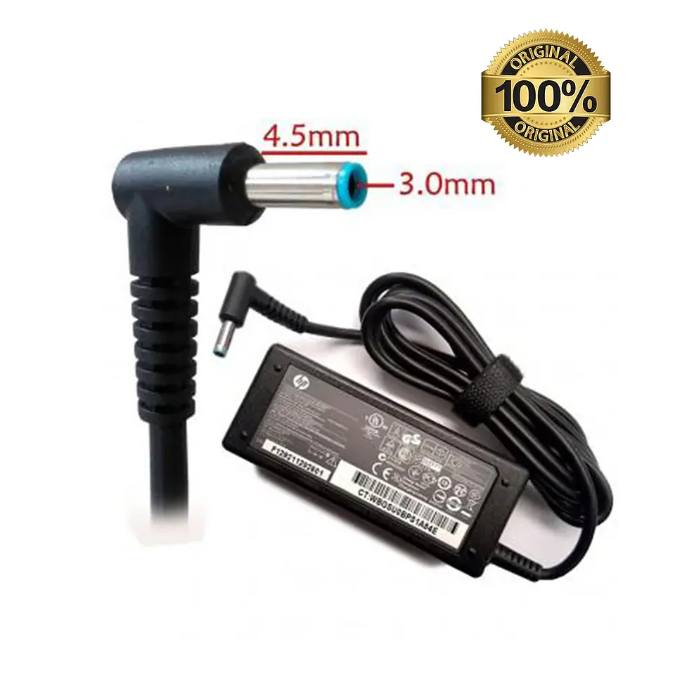 Cargador Original HP 45w 19v 2.31a Pin azul 4.5*3.0 2