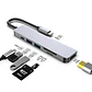 Hub Usb-c 6 en 1 con Hdmi 4k Adaptador para Macbook y Windows - Miniatura 6
