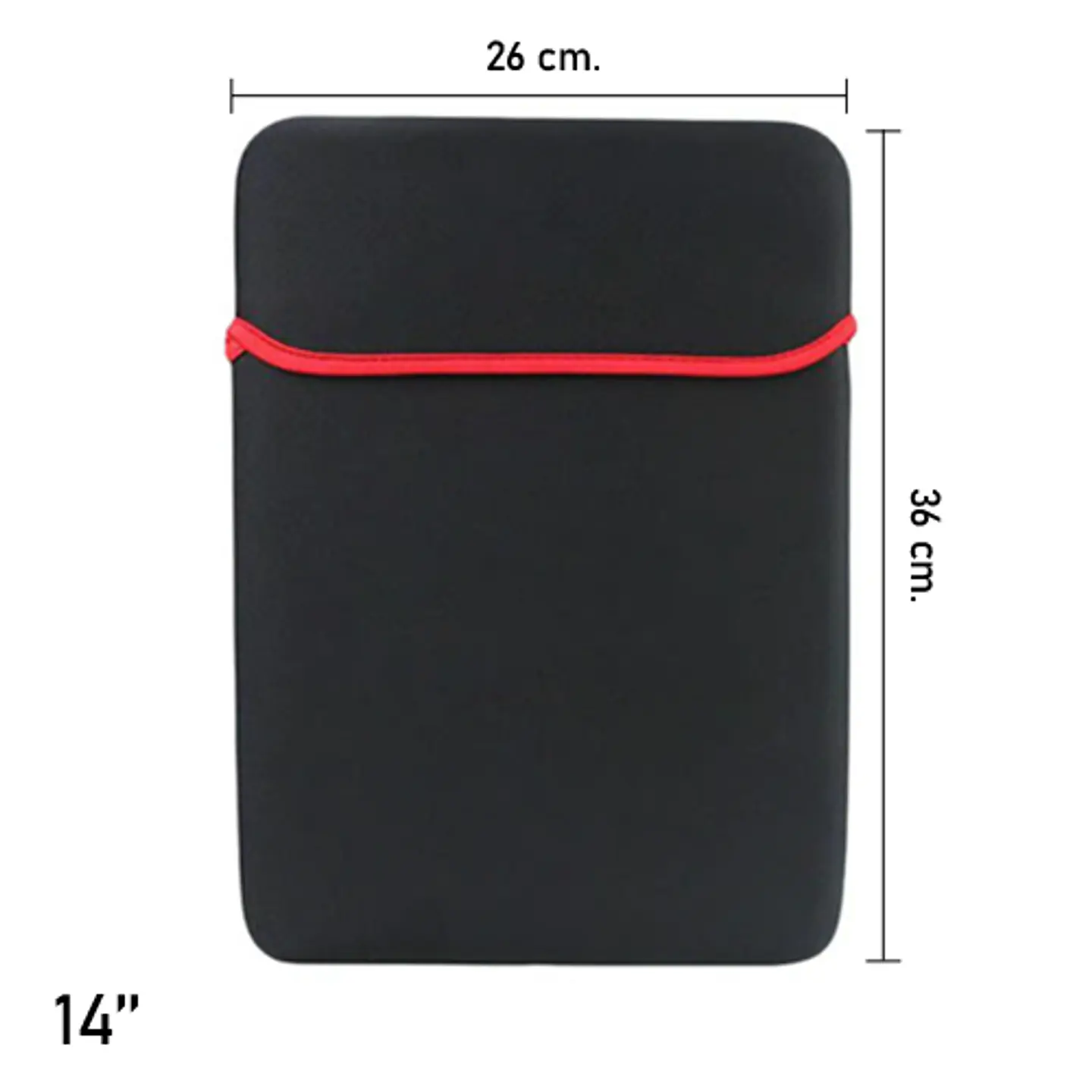 Funda De Notebook 14 y 15 Pulgadas Neopreno 3