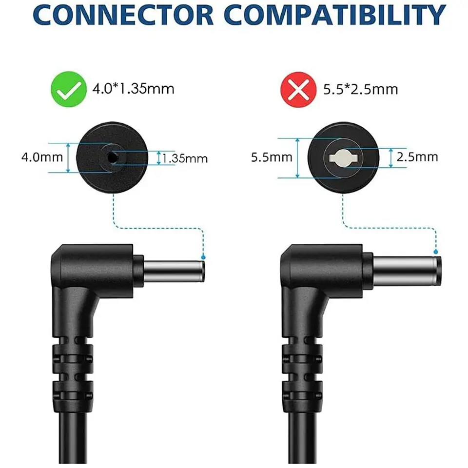 * Cargador para Asus 19v 3.42a 65w 4.0x1.35mm Zenbook 2