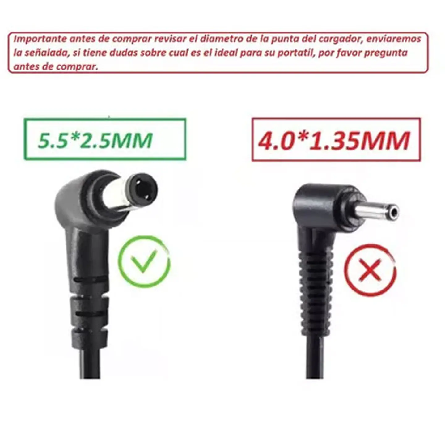 Cargador Original Asus X401 X501 X555 / 19V 2.37A 45w  3