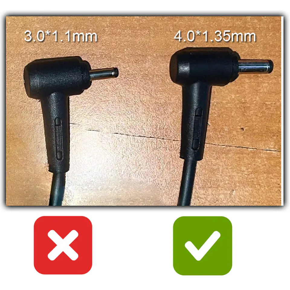 Cargador Original Asus 45w X415JA / 4.0*1.35mm 3