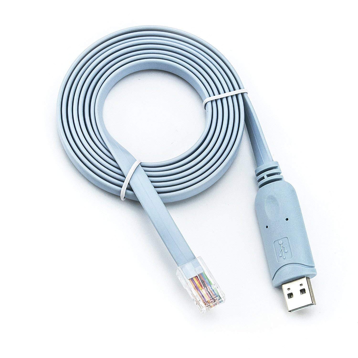 Cable de consola USB a RJ45 de 1.5 mts