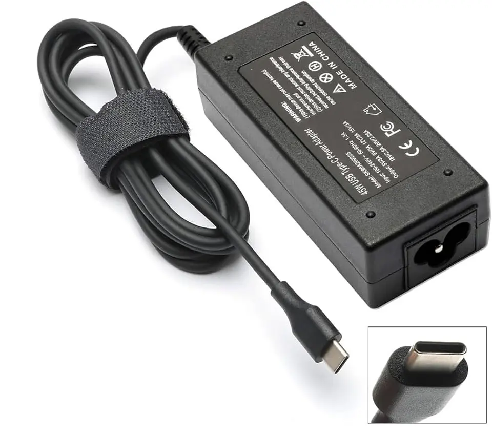 Cargador de Notebook USB-C Tipo C  Asus Lenovo Yoga 65w Mac 3