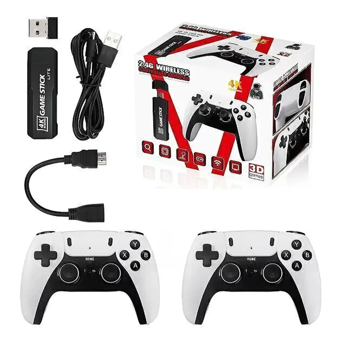 Mini Consola 4K Ultra Stick 64Gb Hdmi 20.000 Juegos 1