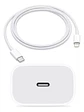 Qihang Z61 Cargador Pd20w + Usb Tipo C Para iPhone iPad Carga Rapida - Miniatura 3