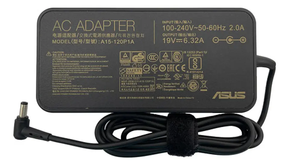 * Cargador Asus Original 19v 6.32a 120w 5.5*2.5 Zenbook & Pro 1