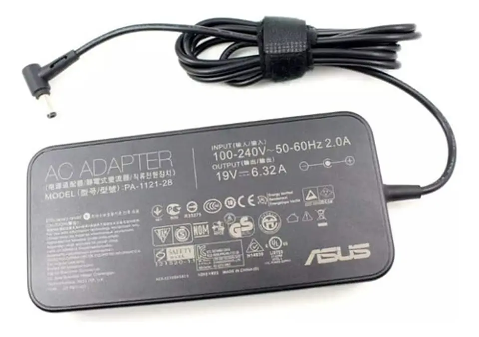 * Cargador Asus Original 19v 6.32a 120w 5.5*2.5 Zenbook & Pro 3