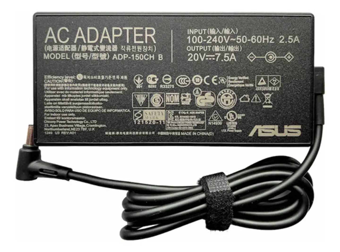 *Cargador Original Asus 120w Gaming Tuf / Fx 20v-6a / 4.5x3.0 1