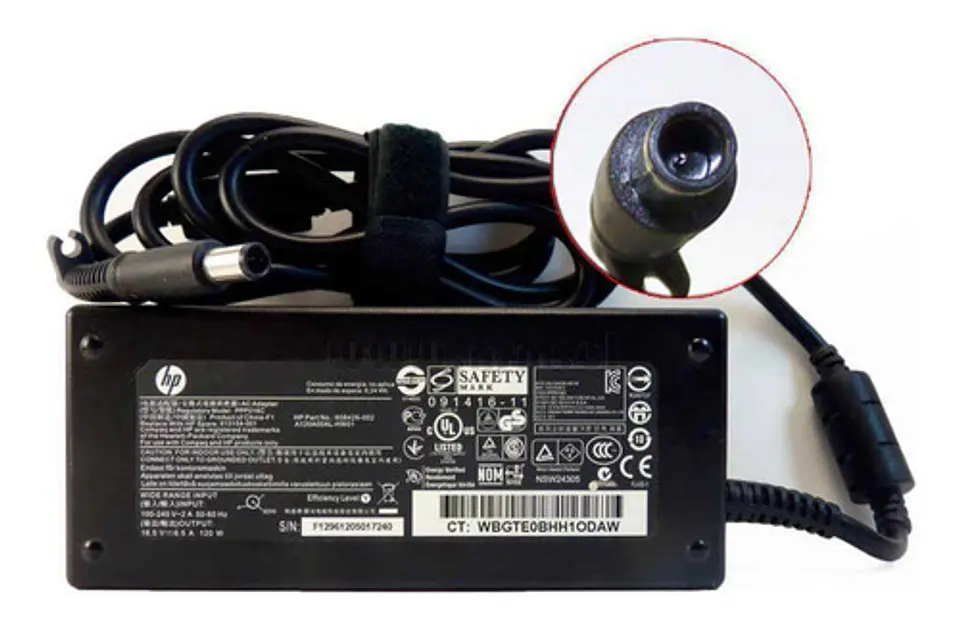Cargador Original Hp 65w 18.5v 3.5a Pin Central 7.4*5.0 CQ40 DV4  3