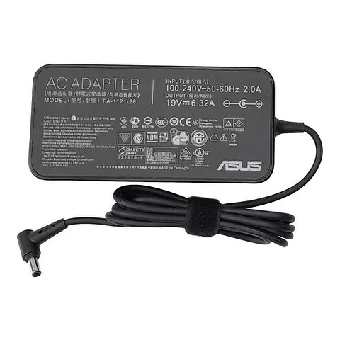 Cargador Original Asus Gaming Tuf / Fx 19v-6.32a 120w 6.0x3.7mm