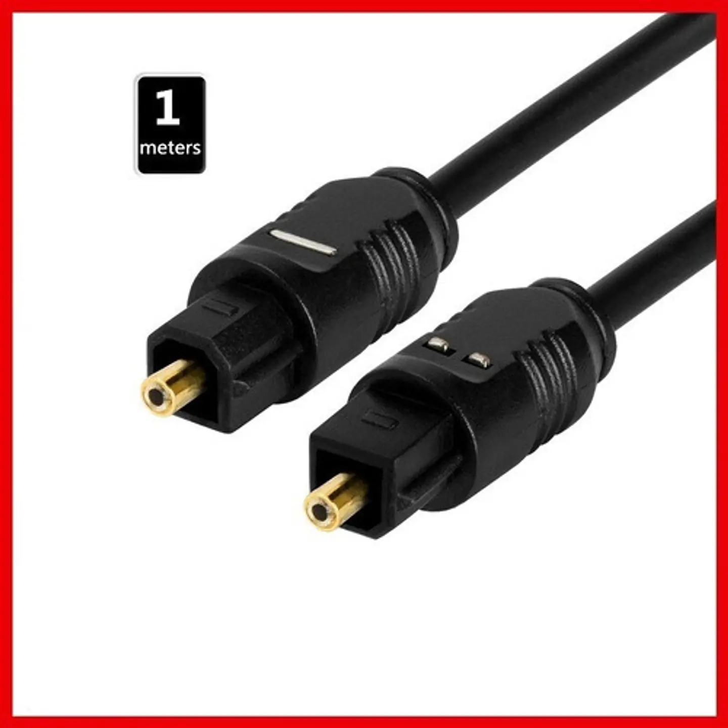Cable Audio Digital Fibra Óptico Line 1,5 Mts Audio Estéreo 1